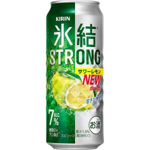 キリン 氷結ストロング サワーレモン  500ml×1ケース(24本)　一部地域送料無料｜garibar-shop