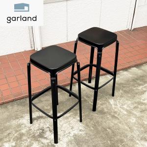 Magis/マジス ロナン&エルワン・ブルレック STEELWOOD STOOL スティールウッド スツール 椅子 黒 ウッドアイアン バー｜garlandadachistore