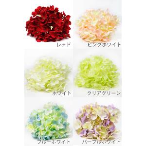 アジサイ 造花 6色 ハンドメイド 材料 正規...の詳細画像3