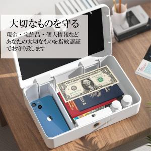 【最大50指紋登録】指紋認証セキュリティボック...の詳細画像1