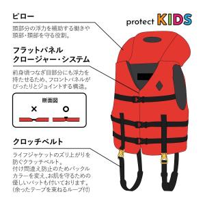 モンベル ライフジャケット キッズ L 身長 ...の詳細画像2