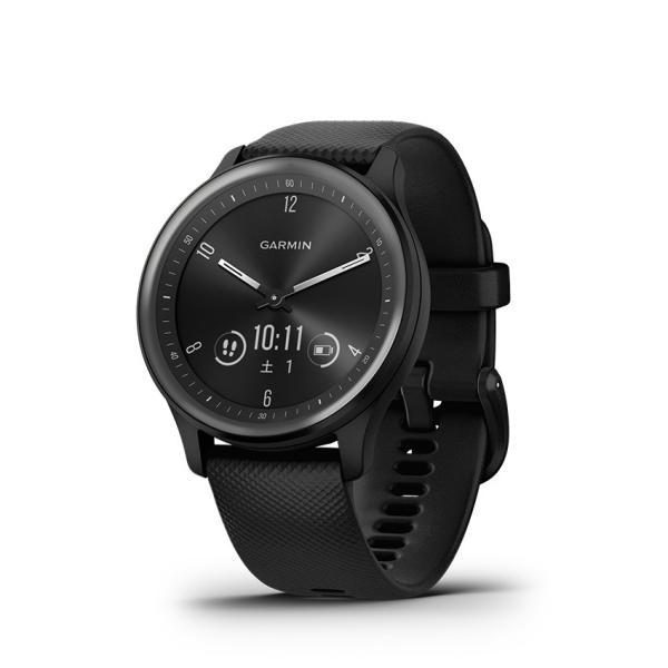 GARMIN(ガーミン) vivomove Sport Slate / Black ハイブリッドスマ...