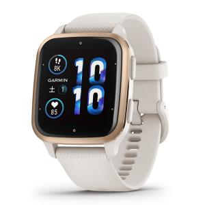 GARMIN（ガーミン） Venu Sq 2 Music Ivory/Peach Gold【日本正規品】