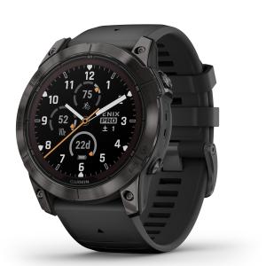 ガーミン(GARMIN) fenix 7X Pro Sapphire Dual Power Ti Carbon Gray / Black ソーラー充電可能 マルチスポーツGPSウォッチ  【日本正規品】｜garmin-official