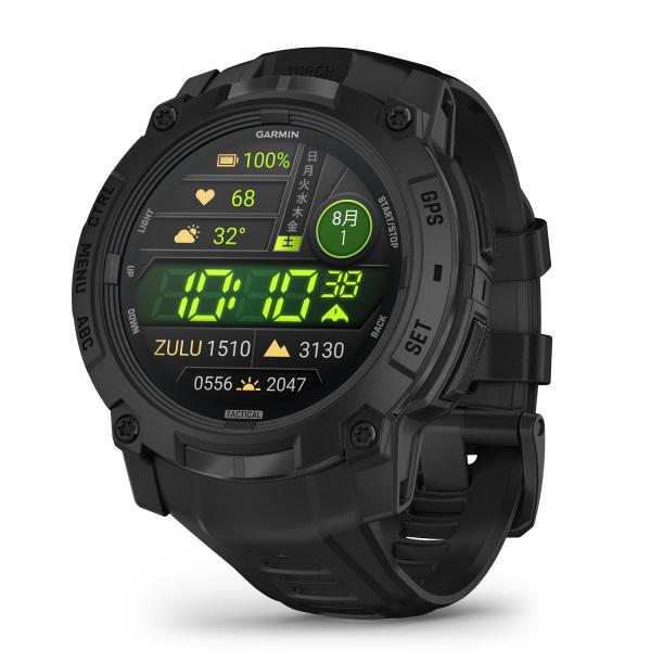 ガーミン GARMIN スマートウォッチ Instinct 3 Tactical AMOLED 50...
