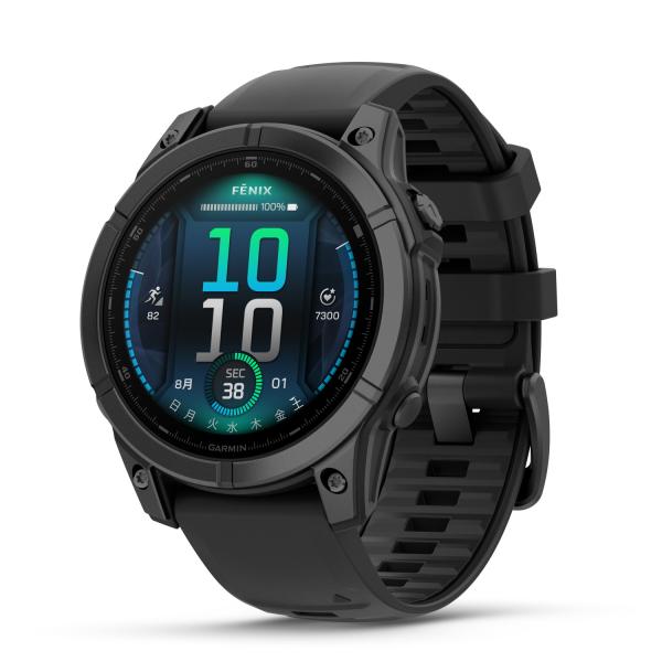 GARMIN(ガーミン) fenix E 47mm Slate Gray Steel / Black...