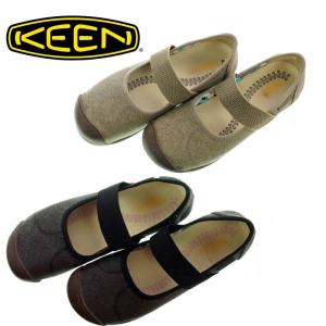 KEEN キーン レディース SIENNA MJ CANVAS シエナメリージェーンキャンバス 1014731/1014217  NEW BLACK/BRINDLE｜garo1959