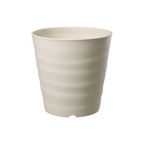 おしゃれ 植木鉢 大和プラスチック フレグラーポット18型 アイボリー