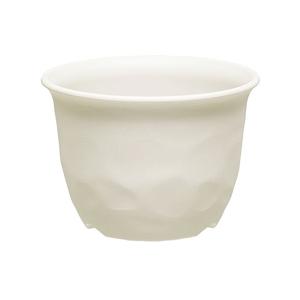 植木鉢 大和プラスチック ノーミィローポット 6号 アイボリー 直径15cm×高さ11cm