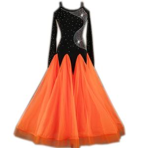 Garuda SHOP 社交ダンスドレス 豪華モダン正装ドレス ダンスウェア