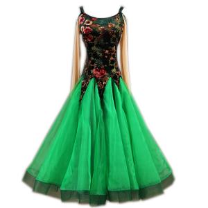 Garuda SHOP 社交ダンスドレス 豪華モダン正装ドレス ダンスウェア