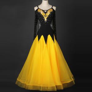 Garuda SHOP 社交ダンスドレス 豪華モダン正装ドレス ダンスウェア