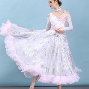 社交ダンス衣装 Garuda SHOP レディース社交ダンス衣装モダンダンスドレス