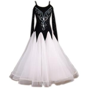 Garuda SHOP 社交ダンスドレス 豪華モダン正装ドレス ダンスウェア