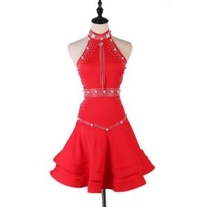 Lauretta Dancewear 社交ダンスドレス衣装 高級仕様 パーティドレス