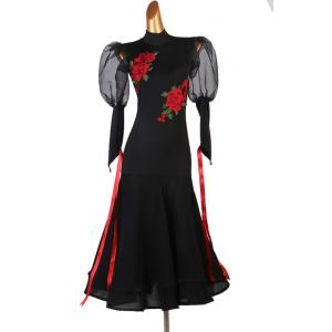 Garuda SHOP レディース社交ダンス衣装モダンダンスドレス レッスン