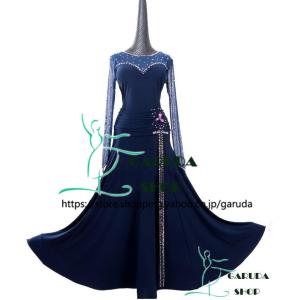 Garuda SHOP レディース社交ダンス衣装 競技ドレス ダンス練習ドレス