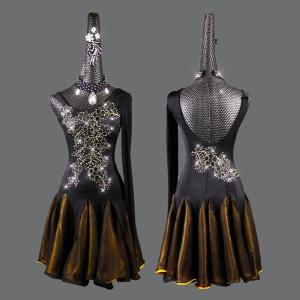 Garuda SHOP 社交ダンス衣装女性ラテンドレス 練習競技レッスンウエア