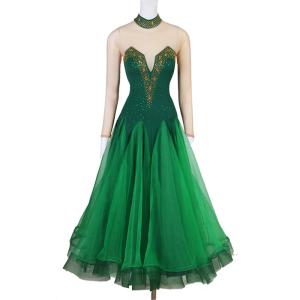 Garuda SHOP 社交ダンスドレス 豪華モダン正装ドレス ダンスウェア