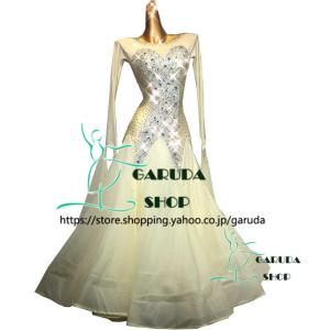 Garuda SHOP レディース社交ダンスドレス モダン競技ドレス ワルツ
