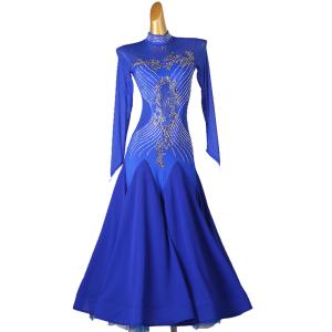 Garuda SHOP レディース社交ダンス衣装 ダンスドレス サイズ調整可能