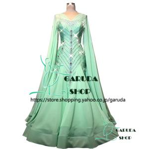 Garuda SHOP レディース社交ダンス衣装 競技ドレス モダンドレス高級
