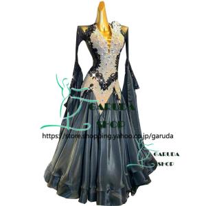 Garuda SHOP レディース社交ダンスドレス モダン競技ドレス ワルツ