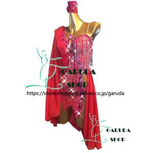 Garuda SHOP レディース社交ダンス衣装 競技ドレス ラテンドレス 高級