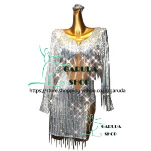 Garuda SHOP レディース社交ダンス衣装 競技ドレス ラテンドレス 高級