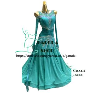Garuda SHOP レディース社交ダンス衣装 競技ドレス ワルツドレス Garuda SHOP レディース社交ダンス衣装 競技ドレス ワルツドレス