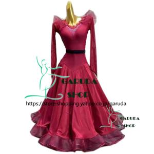 Garuda SHOP レディース社交ダンスドレス モダン競技ドレス ワルツ