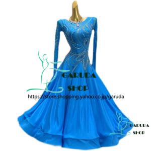 Garuda SHOP レディース社交ダンス衣装 競技ドレス ワルツドレス