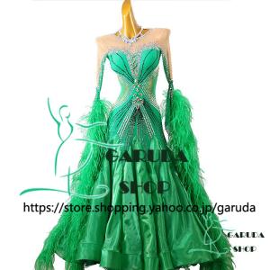 社交ダンスドレス 競技 デモ ダンス衣装 ラテンドレス モダンドレス