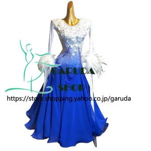 Garuda SHOP レディース社交ダンスドレス モダン競技ドレス ワルツ
