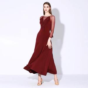 Garuda SHOP 社交ダンス衣装レディース ダンスレッスン練習ロング