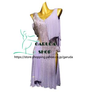 Garuda SHOP レディース社交ダンス衣装 競技ドレス ラテンドレス 高級