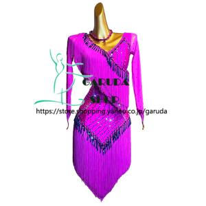 Garuda SHOP レディース社交ダンス衣装 競技ドレス ラテンドレス 高級