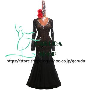 Garuda SHOP レディース社交ダンス衣装 競技ドレス 新入荷新品 Garuda SHOP レディース社交ダンス衣装 競技ドレス 新入荷新品