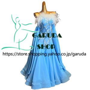 Garuda SHOP レディース社交ダンスドレス モダン競技ドレス ワルツ