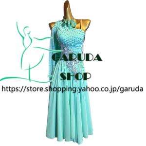 Garuda SHOP レディース社交ダンス衣装 競技ドレス ラテンドレス 高級