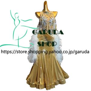 Garuda SHOP レディース社交ダンスドレス モダン競技ドレス ワルツ