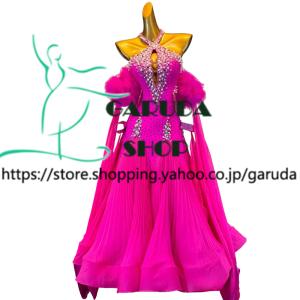 Garuda SHOP レディース社交ダンス衣装 競技ドレス ワルツドレス Garuda SHOP レディース社交ダンス衣装 競技ドレス ワルツドレス