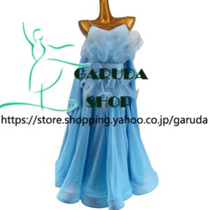 Garuda SHOP レディース社交ダンス衣装 競技ドレス モダンドレス高級