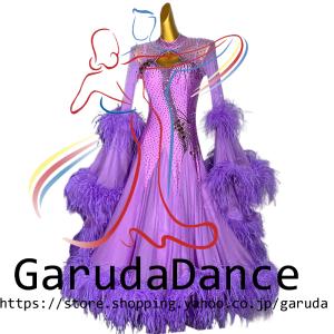 Garuda SHOP レディース社交ダンス衣装 競技ドレス ワルツドレス高級品