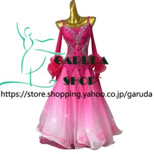 Garuda SHOP レディース社交ダンス衣装 競技ドレス モダンドレス