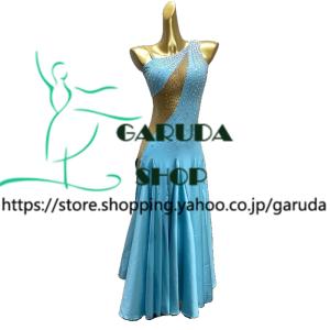 Garuda SHOP 社交ダンス高級衣装 セミオーダードレス ラテン競技高級
