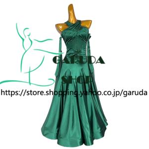 Garuda SHOP レディース社交ダンス衣装 競技ドレス モダンドレス高級