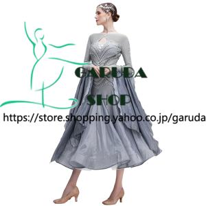 Lauretta Dancewear 社交ダンスドレス衣装 高級仕様 パーティドレス