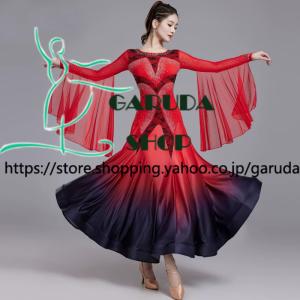 Garuda SHOP 社交ダンス衣装 レディ...の詳細画像3