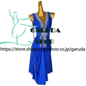 社交ダンスドレス ラテンドレス ストーン モダンダンス オーダーメイド Garuda SHOP レディース社交ダンス衣装 競技ドレス ラテンドレス